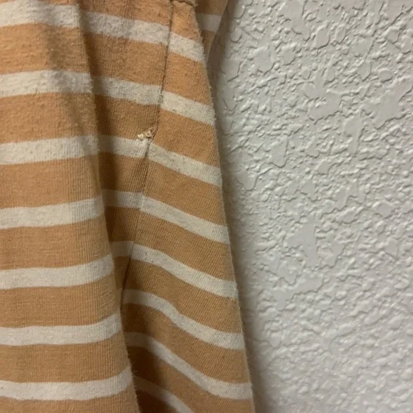 LANDS' END WOMEN'S SHIRT SZ 2X BROWN STRIPED - Picture 5 of 5